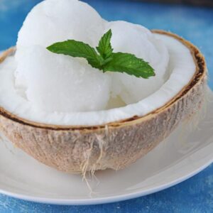 Thai coconut ice cream
