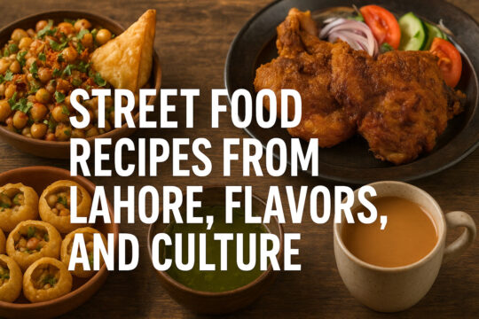 Street food recipes from Lahore, Flavors, and Culture
