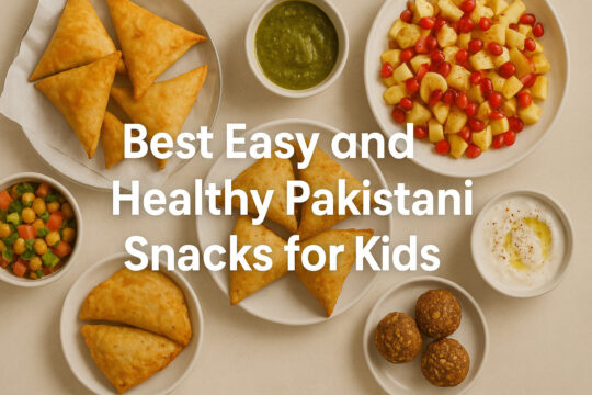 Easy and Healthy Pakistani Snacks for Kids