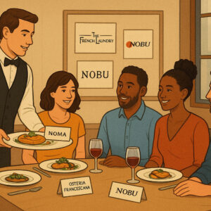 World-famous restaurants