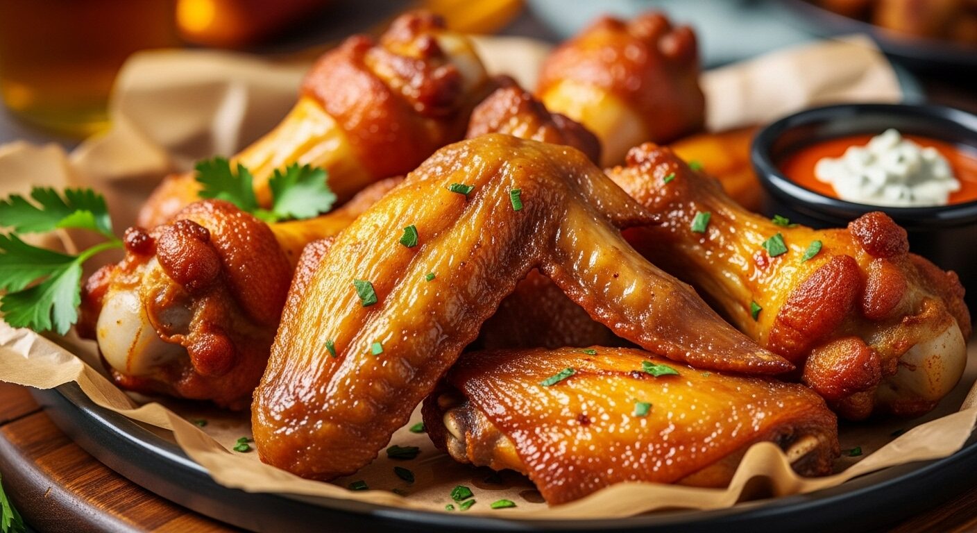 Classic Crispy Air Fryer Chicken Wings