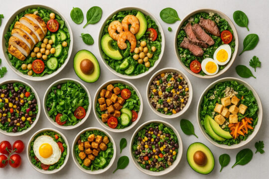 10 Delicious and Healthy Salad Recipes with Protein for Every Meal