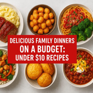 Delicious Family Dinners on a Budget: Under $10 Recipes