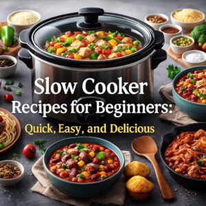 Slow Cooker Recipes for Beginners: Quick, Easy, and Delicious