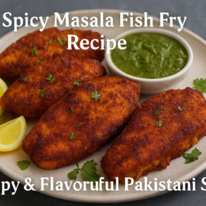Spicy Masala Fish Fry Recipe | Crispy & Flavorful Pakistani Style