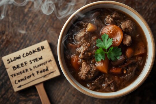 Slow Cooker Beef Stew Recipe | Tender & Flavorful Comfort Food