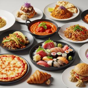 Famous dishes around the world