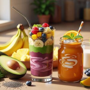 Healthy Breakfast Smoothies