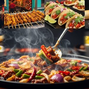 Authentic spicy street-food recipes: A Global Journey