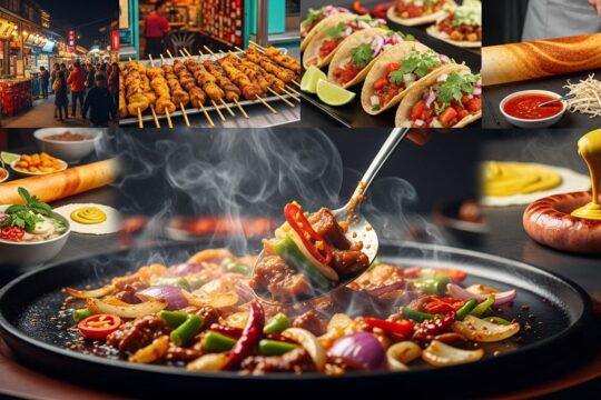 Authentic spicy street-food recipes: A Global Journey