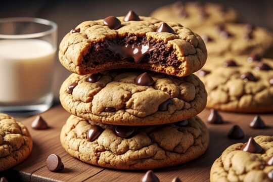 Easy vegan chocolate chip cookie recipe: The Best Ever!