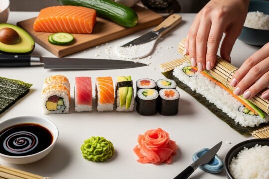 Japanese sushi recipe step by step: Master Homemade Maki