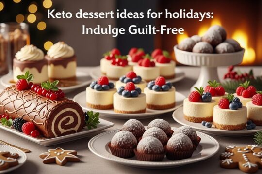Keto dessert ideas for holidays: Indulge Guilt-Free