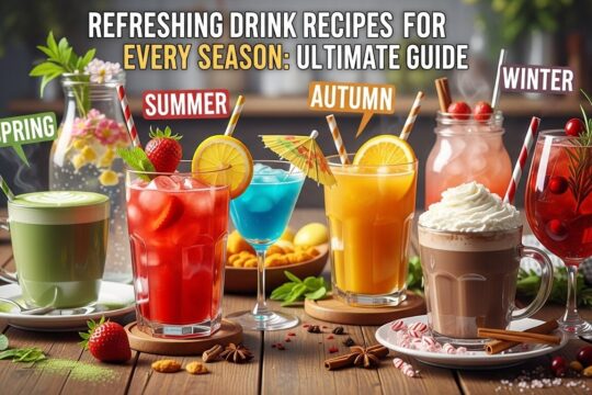 Refreshing Drink Recipes for Every Season: Ultimate Guide