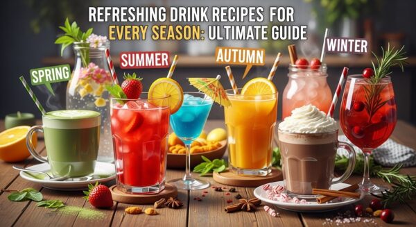 Refreshing Drink Recipes for Every Season: Ultimate Guide