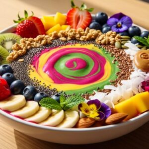 Smoothie bowl recipes: Healthy Blends & Topping Ideas