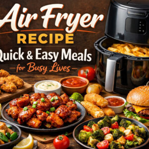 Air fryer recipe: Quick & Easy Meals for Busy Lives