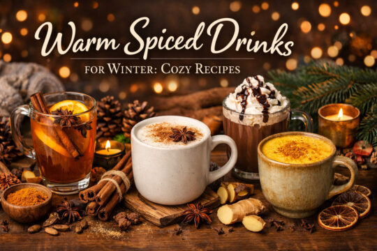 Warm spiced drinks for winter: Cozy Recipes