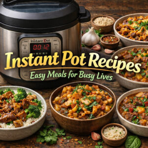 Instant Pot recipes: Easy Meals for Busy Lives