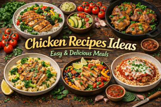 Chicken recipes Ideas: Easy & Delicious Meals