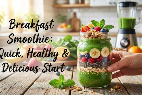 Breakfast Smoothie: Quick, Healthy & Delicious Start