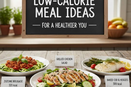 Low-calorie meal ideas: Delicious & Healthy Options