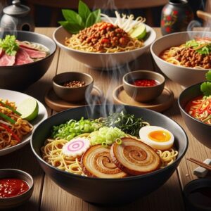 Asian noodle dishes: A Culinary Journey Through Asia