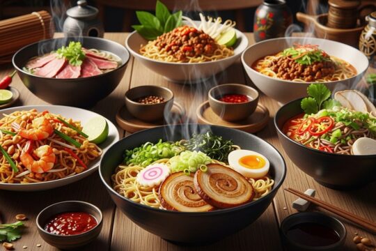 Asian noodle dishes: A Culinary Journey Through Asia