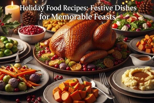 Holiday food recipes: Festive Dishes for Memorable Feasts