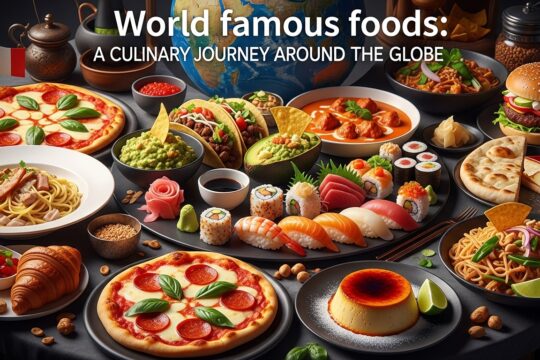 World famous foods: A Culinary Journey Around the Globe