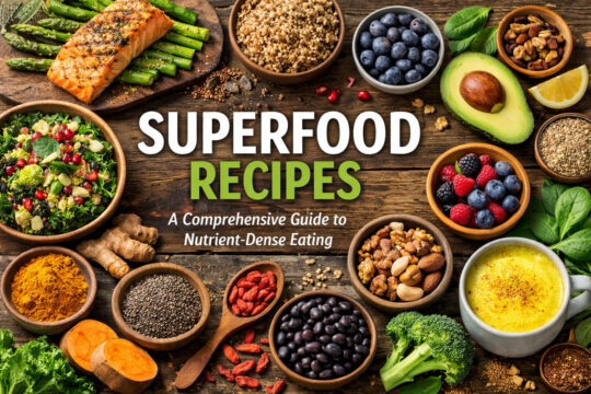 Superfood recipes: Nutrient-Dense Meals for Optimal Health