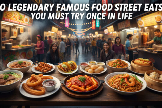 10 Legendary Famous Food Street Eats You Must Try Once in Your Life