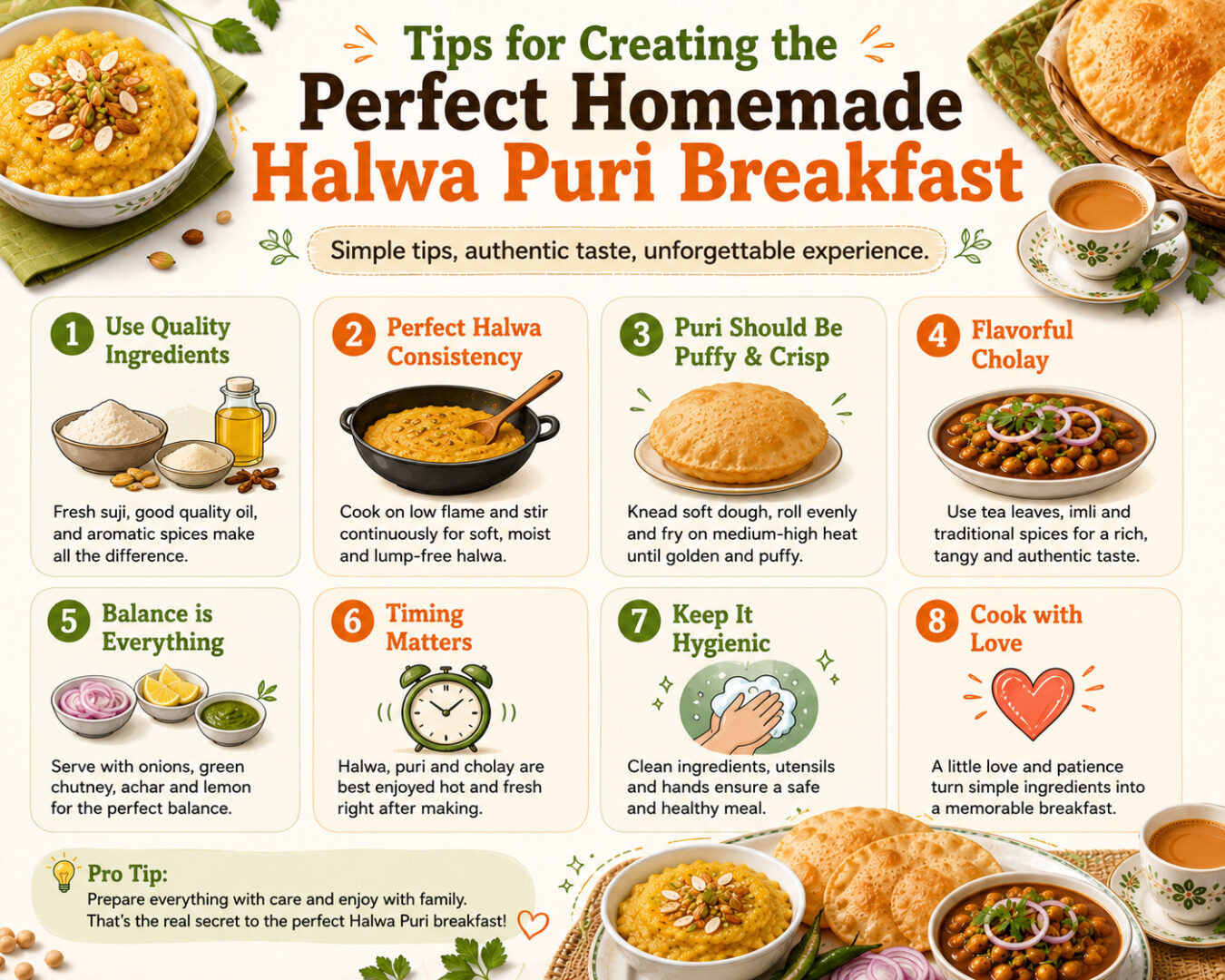 Halwa Puri Cholay