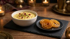 Serve Jalebi